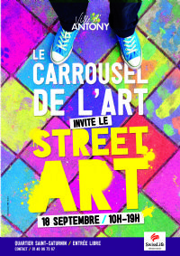 Carrousel de l'art. Le dimanche 18 septembre 2016 à Antony. Hauts-de-Seine.  10H00